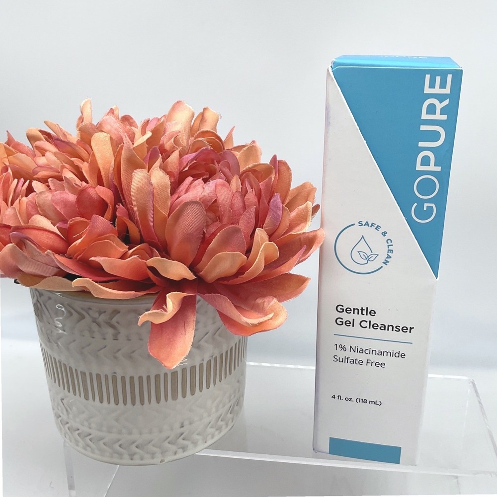 Gopure Gentle‎ Gel Cleanser 1% Niacinamide Sulfate Free 4 fl oz NEW